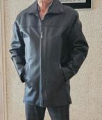 Leer jas maat M, Ophalen of Verzenden, Zo goed als nieuw, Maat 48/50 (M), Zwart