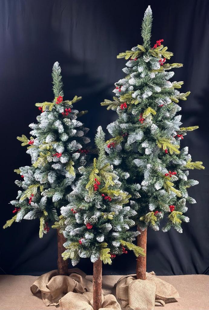 Kerstboom op stam, natuurlijk, in 3 formaten, Diversen, Kerst, Nieuw, Ophalen of Verzenden