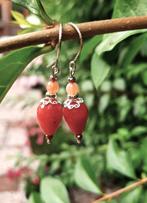 Oorbellen Aurelia jade-kristalglas facet zilver, Ophalen, Nieuw