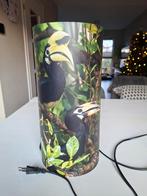 Lamp met neushoornvogels, Ophalen, Zo goed als nieuw, Minder dan 50 cm