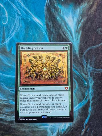 Doubling Season - Commander Masters  beschikbaar voor biedingen