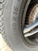 4 aluminium velgen 16 inch met michelin winterbanden Captur, Ophalen, Gebruikt