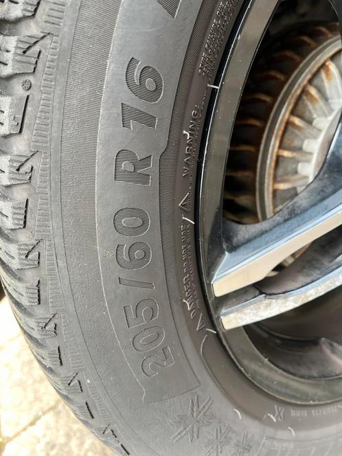 4 aluminium velgen 16 inch met michelin winterbanden Captur, Auto diversen, Autosport-onderdelen, Gebruikt, Ophalen