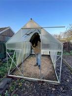 Tuinkas greenhouse kas, Ophalen, Glas, Gebruikt, Aluminium