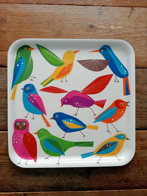 IKEA dienblad, vintage Barbar, Huis en Inrichting, Woonaccessoires | Dienbladen, Gebruikt, Kunststof, Rond, Ophalen of Verzenden