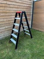 Altrex Taurus dubbele trap 2x6 treden – Goede staat, Ophalen, Zo goed als nieuw, Minder dan 2 meter
