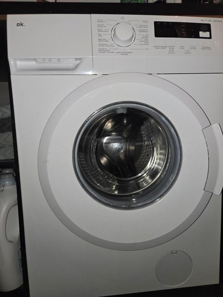 OK. Wasmachine - 8kg - Voorlader, Witgoed en Apparatuur, Wasmachines, Ophalen