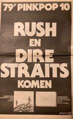 RUSH DIRE STRAITS Pinkpop 1979, Ophalen of Verzenden