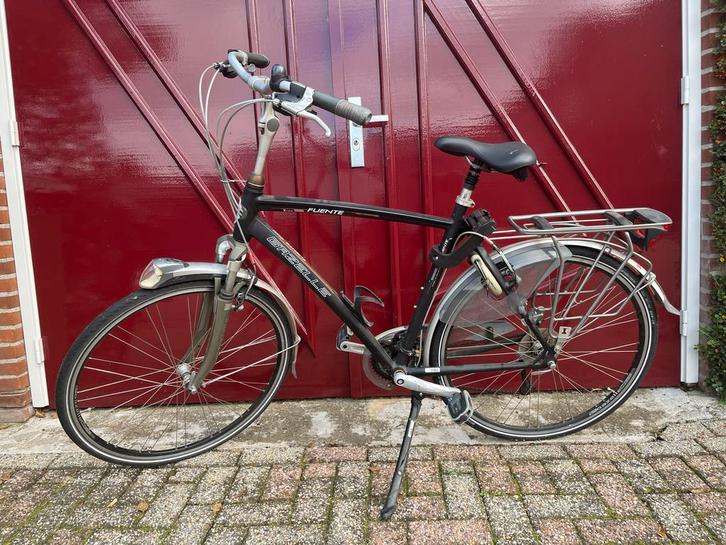 Gazelle Fuentes Herenfiets, Fietsen en Brommers, Fietsen | Heren | Herenfietsen, Gebruikt, Gazelle, 57 tot 61 cm, Versnellingen