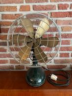 Antieke Amerikaanse industriële ventilator steampunk, Tafelventilator, Ophalen of Verzenden, Refurbished