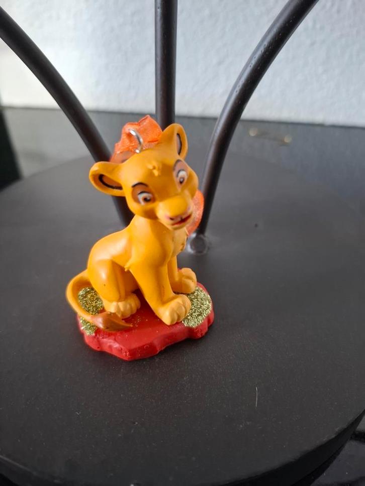 Disney kerst ornament simba, Verzamelen, Disney, Zo goed als nieuw, Beeldje of Figuurtje, Ophalen