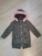 River Island winterjas legergroen roze maat 110, Kinderen en Baby's, Kinderkleding | Maat 110, Gebruikt, Meisje, River Island