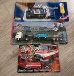 Reclame trucks bier- beer trucks. 1/87, Hobby en Vrije tijd, Modelauto's | 1:87, Ophalen of Verzenden, Zo goed als nieuw, Bus of Vrachtwagen