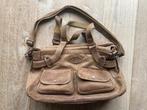 Micmac leren tas, Ophalen of Verzenden, Gebruikt, Bruin, Schoudertasje