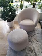 Teddy fauteuil en poef, Huis en Inrichting, Ophalen, Zo goed als nieuw, 75 tot 100 cm, 50 tot 75 cm