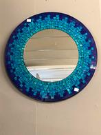 Ronde mozaïekwandspiegel, Ophalen of Verzenden