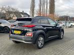 Hyundai Kona EV Premium Sky 64kWh 3-Fase | SOH 100% | Leer |, Auto's, Hyundai, Gebruikt, Zwart, Leder, 204 pk
