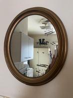 Ovale koperen spiegel, Huis en Inrichting, Woonaccessoires | Spiegels, Ophalen, Gebruikt, Ovaal