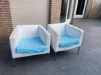 2 fauteuils/stoelen, Huis en Inrichting, Fauteuils, Ophalen, Minder dan 50 cm, Gebruikt, Minder dan 75 cm