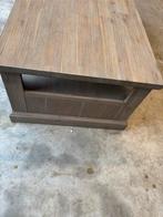 Mooie salontafel met 2 lades - 120x70x45 cm, Ophalen, 100 tot 150 cm, Eikenhout, Zo goed als nieuw