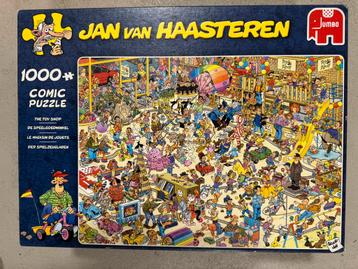 Jan van haasteren 1000 speelgoedwinkel beschikbaar voor biedingen