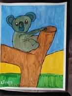 schilderij koala 24, Ophalen of Verzenden