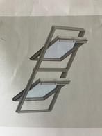 Dubbel Velux raam + trippel glas, Doe-het-zelf en Verbouw, Ophalen, Zo goed als nieuw, Minder dan 80 cm, Dakraam