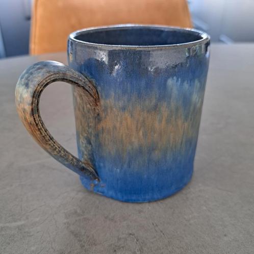 Vintage beker van Ebeltoft, design Ulrik Lundbergh, keramiek, Antiek en Kunst, Antiek | Servies los, Ophalen of Verzenden