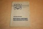 Materialenkennis voor loodgieters en fitters - 1953, Boeken, Gelezen, Ophalen of Verzenden