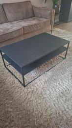 Zwart industrieel salontafel metaal, Ophalen, Gebruikt, 50 tot 100 cm, Idustrieel