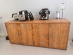 Massief houten dressoir – 210x60x90 – zeer zwaar, Ophalen, Zo goed als nieuw, 50 tot 75 cm, 200 cm of meer