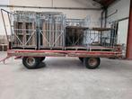 Platte kar/balen wagen, Ophalen, Gebruikt, Transportkar