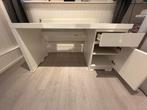 Ikea Malm Bureau - Wit, Ophalen of Verzenden, Gebruikt, Bureau