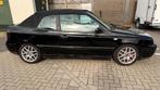 Volkswagen Golf 2.8 Cabriolet VR6 1998 Zwart, Auto's, Zwart, Cabriolet, 4 stoelen, Zwart