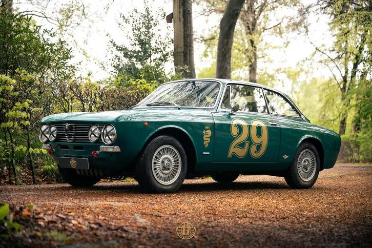 Alfa romeo GTV 2000 Rally, Auto's, Alfa Romeo, Bedrijf, Te koop, GTV, Benzine, Coupé, Handgeschakeld, Geïmporteerd, Groen, Zwart