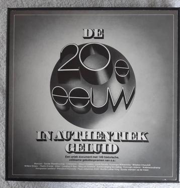 Boxset vinyl 4 LP's: De 20e eeuw in authentiek geluid beschikbaar voor biedingen