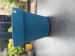 Bloempot 40cm doorsnede ocean blauw, Tuin en Terras, Bloempotten, 25 tot 40 cm, Kunststof, Rond, Nieuw