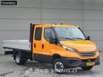 Iveco Daily 35C21 3.0 210PK 2025model Dubbel Cabine Open laa, Auto's, Automaat, Stof, Euro 6, Iveco