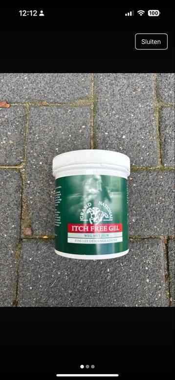 Itch free gel beschikbaar voor biedingen