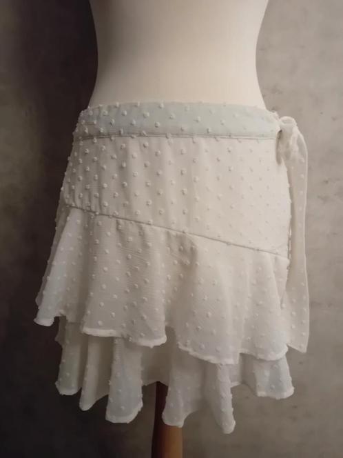 > Mooi rokje, Seven Sisters! z.g.a.n., Kleding | Dames, Rokken, Zo goed als nieuw, Maat 38/40 (M), Wit, Boven de knie, Ophalen of Verzenden