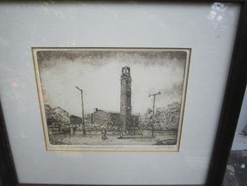 GOEDEHERDERKERK R.dam, Schiebroek Ets van HW BIJL beschikbaar voor biedingen