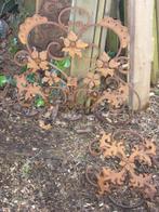 Sm ijzeren ornament rozet v hek balustrade deurrooster enz., Tuin en Terras, Tuinhekken en Hekwerk, Ophalen, IJzer, Sierhekwerk