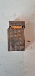 Dupont zilver Vintage Aansteker met Wafelpatroon, Ophalen of Verzenden