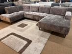 Hoek/U-Bank Taupe 345x190x170cm Direct/Leverbaar E-7165, Huis en Inrichting, Ophalen, Hout, Hoekbank, Mwonenenslapen