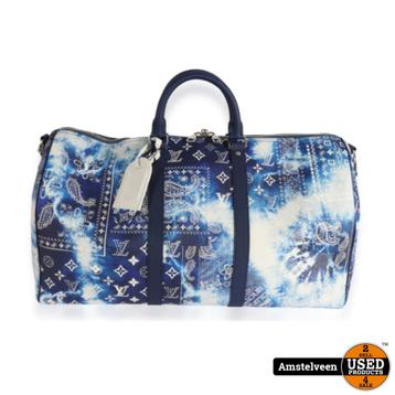 Louis Vuitton Keepall 50 Bandouliere Limited Edition Bandana beschikbaar voor biedingen
