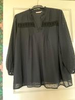 Zwarte blouse, lange mouw, Only Carmakoma, Kleding | Dames, Blouses en Tunieken, Zo goed als nieuw, Zwart, Verzenden