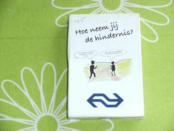 Kwartet Nederlandse Spoorwegen - hoe neem jij de hindernis?  beschikbaar voor biedingen