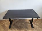 Elektrische Zit-Sta Bureau Zwart - 140x80cm, Huis en Inrichting, Bureaus, Ophalen, Elektrisch, Zo goed als nieuw, Stabureau