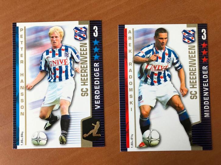 ALLSTARS TRADING CARD GAME seizoen 2004-2005 Heerenveen, Hobby en Vrije tijd, Stickers en Plaatjes, Zo goed als nieuw, Meerdere plaatjes
