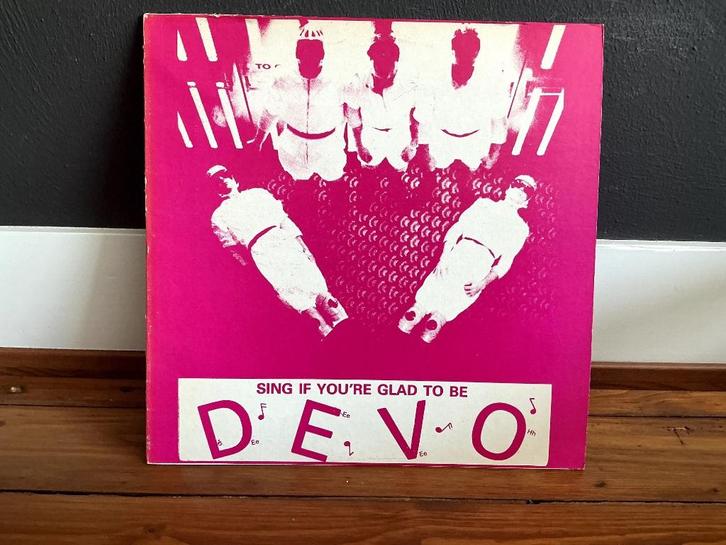DEVO, LP Sing If You're Glad To Be DEVO (1978), Cd's en Dvd's, Vinyl Singles, Gebruikt, Pop, Verzenden